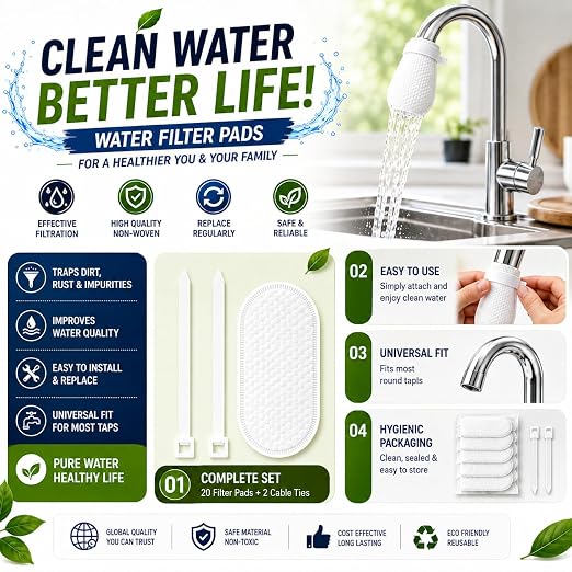 PureTap Faucet Filter Pads (Pack of 20)